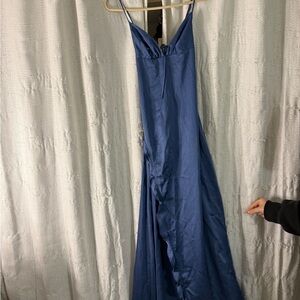 Elegant Blue Evening Gown